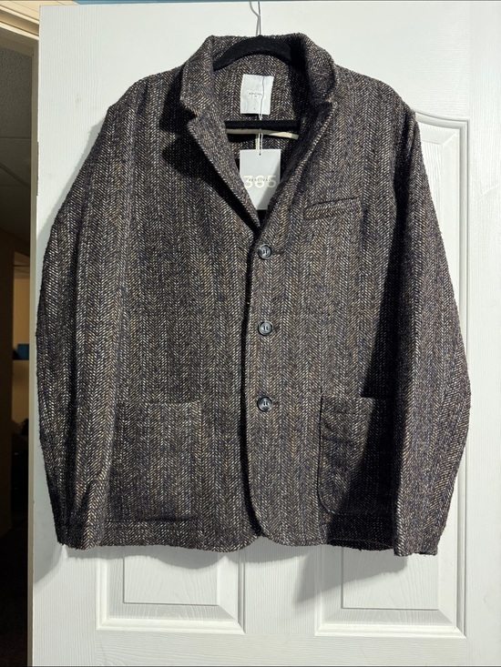 Percival Other - NWT Percival 365 Brooks Blazer Men’s Large Brown Herringbone Old Money Preppy
